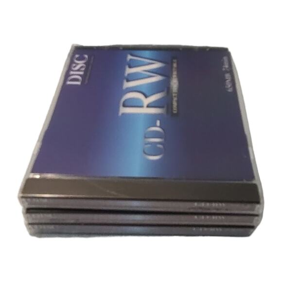 CD RW Disc 650MB 74 Min Bundle Of 3 - Picture 16 of 16